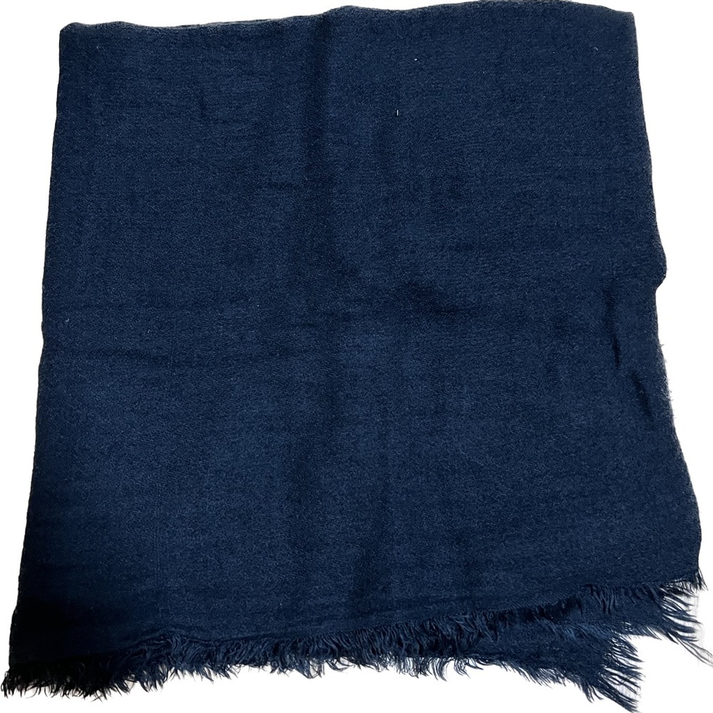 Big black over the shoulder shawl scarf